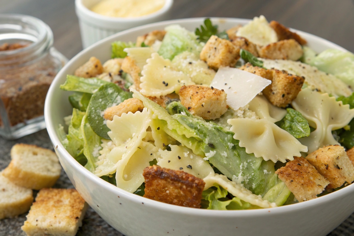 caesar pasta salad