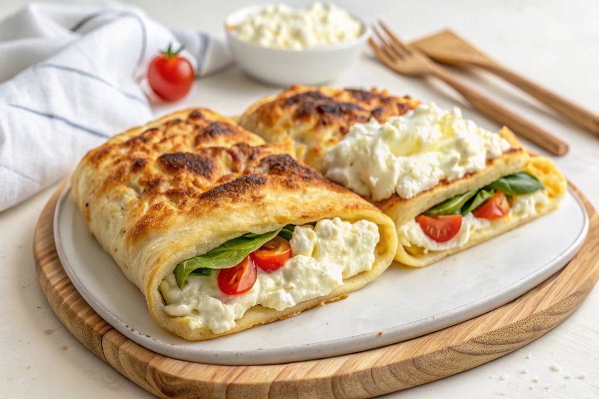 cottage cheese flatbread