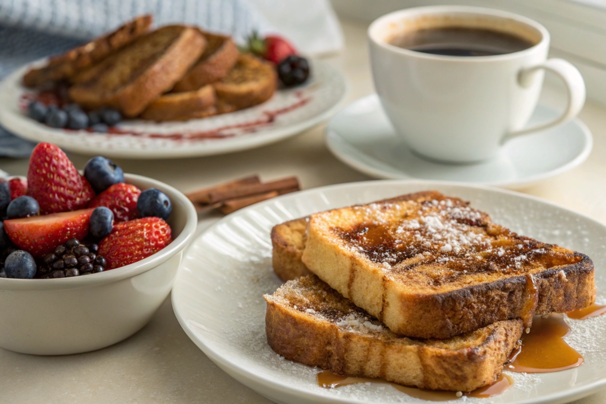 cinnamon roll french toast