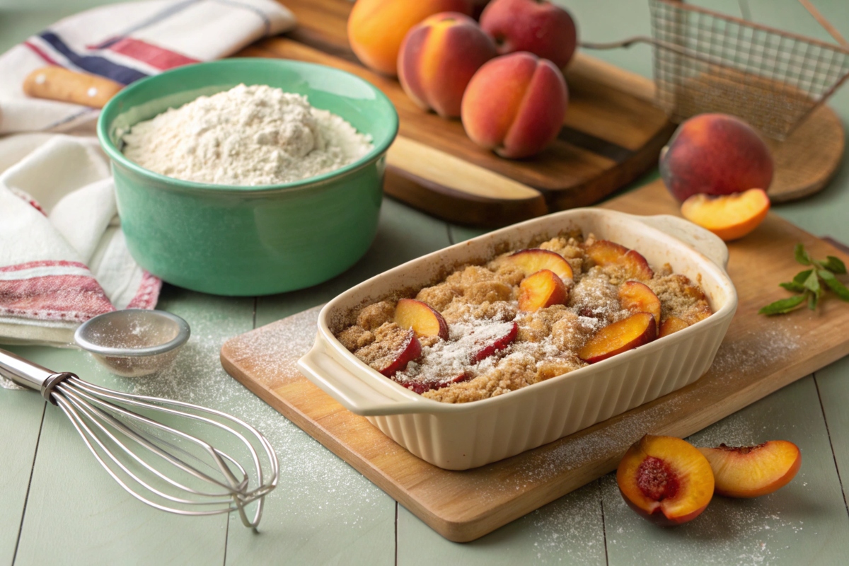 Peach Crumble Recipe