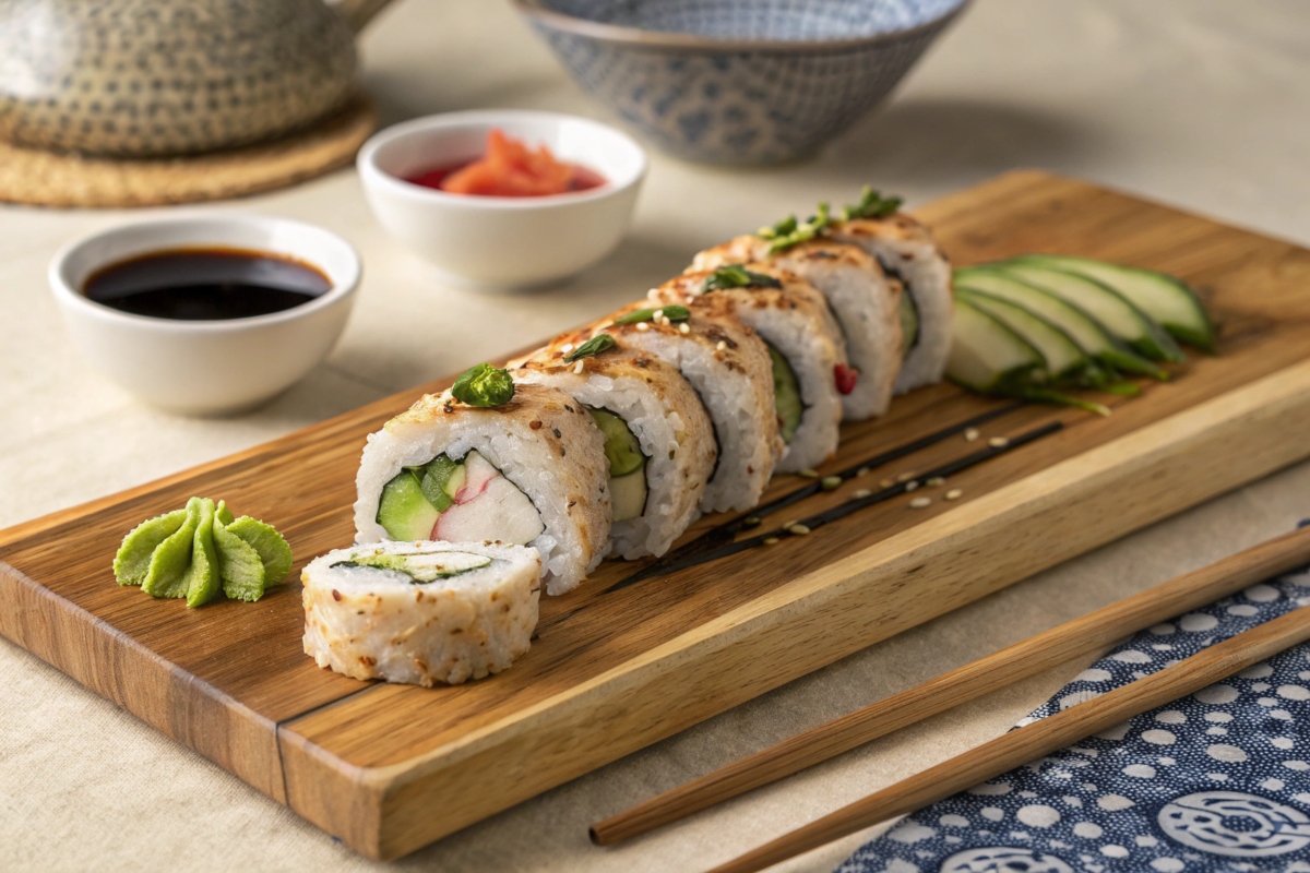 chicken tempura roll