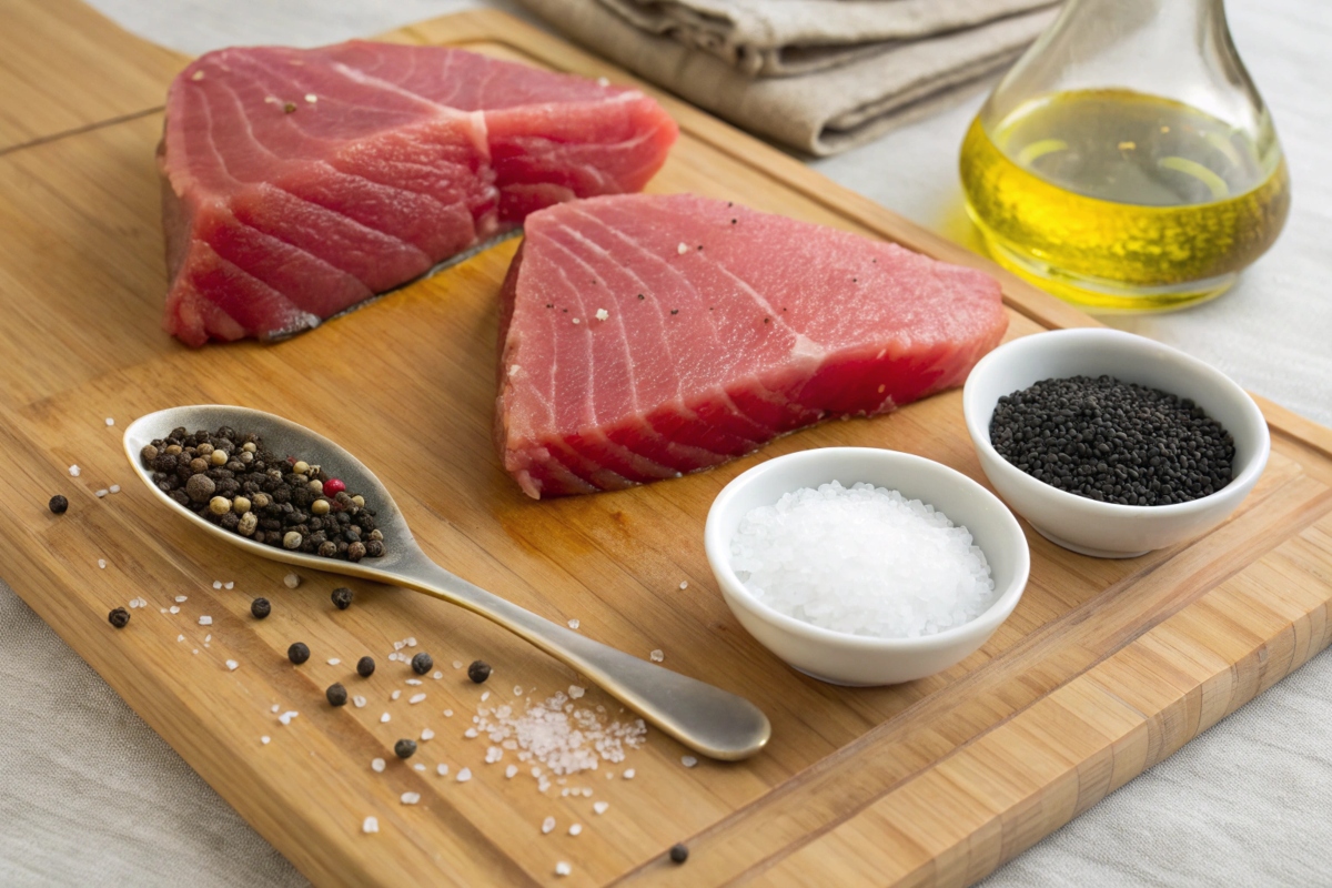 ahi tuna recipe -seared