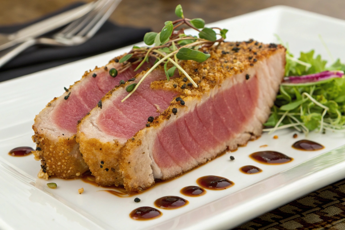 ahi tuna recipe -seared