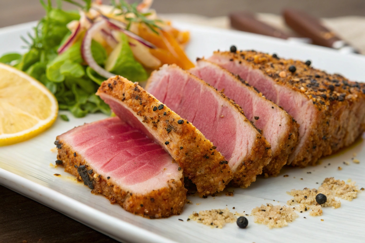 ahi tuna recipe -seared