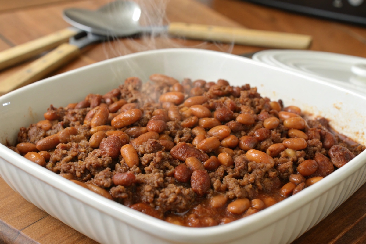 baked beans with ground beef