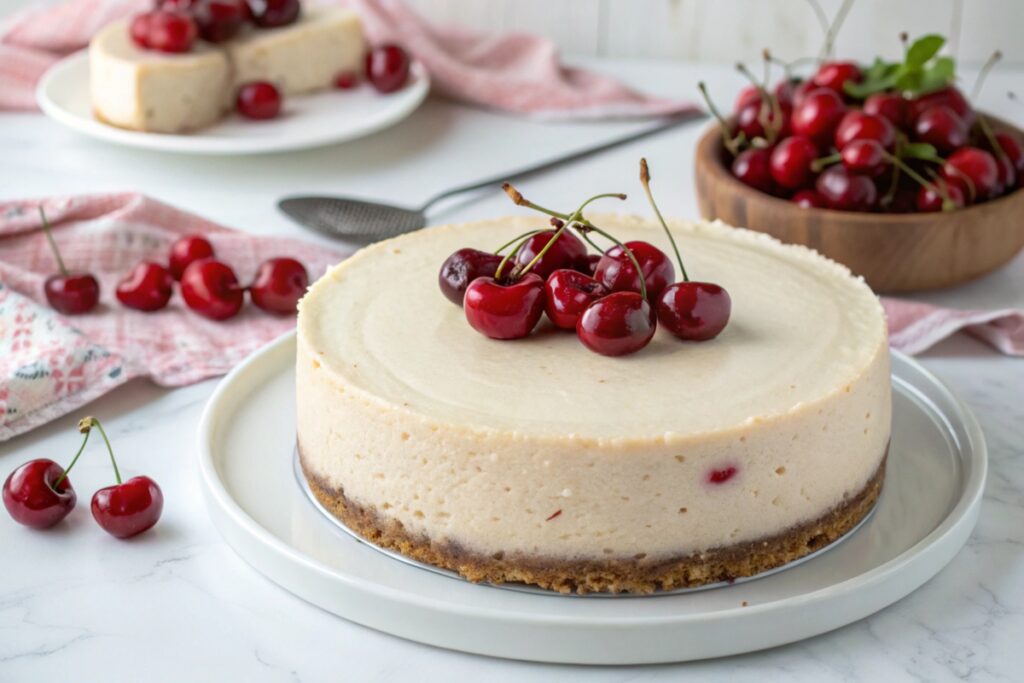 Cherry Cheesecake Recipe