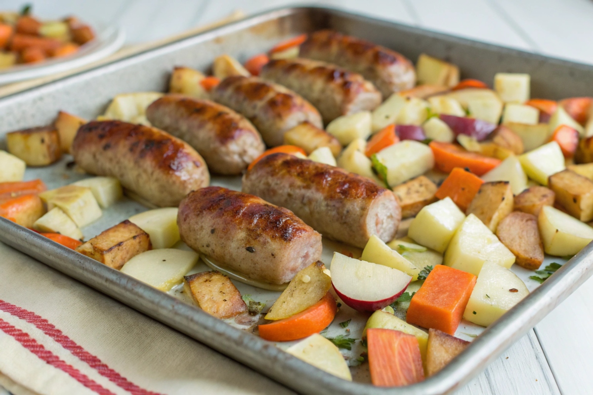 apple chicken sausage