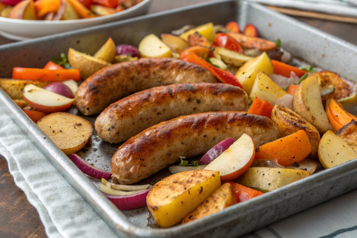 apple chicken sausage