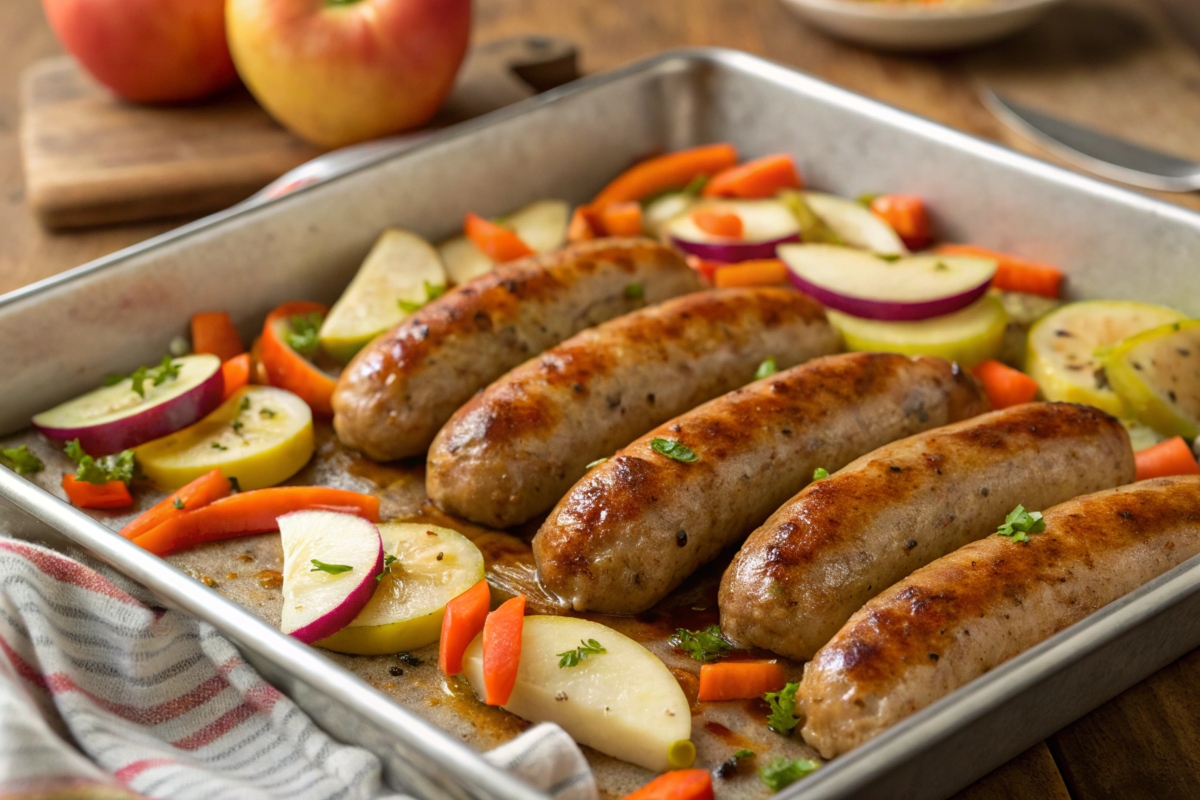 apple chicken sausage