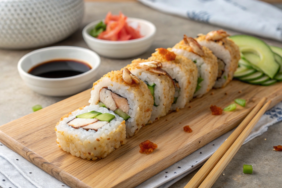 chicken tempura roll