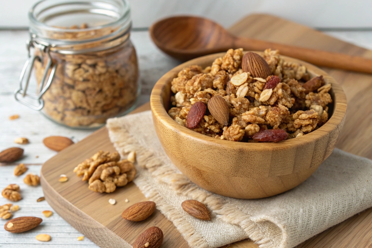 vanilla nut granola recipe