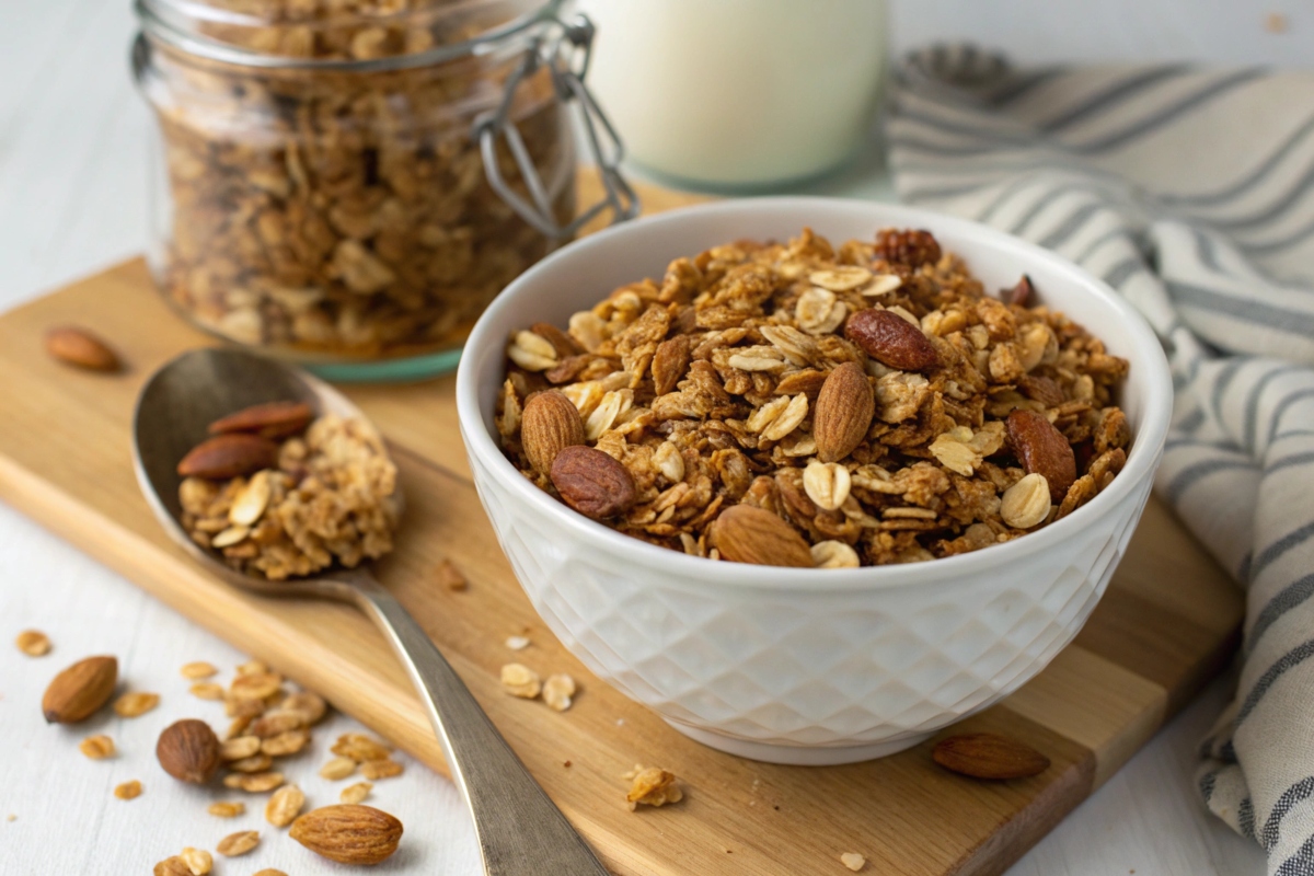 vanilla nut granola recipe