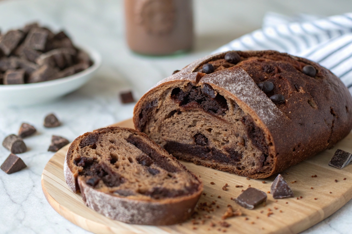 chocolate sourdough bread