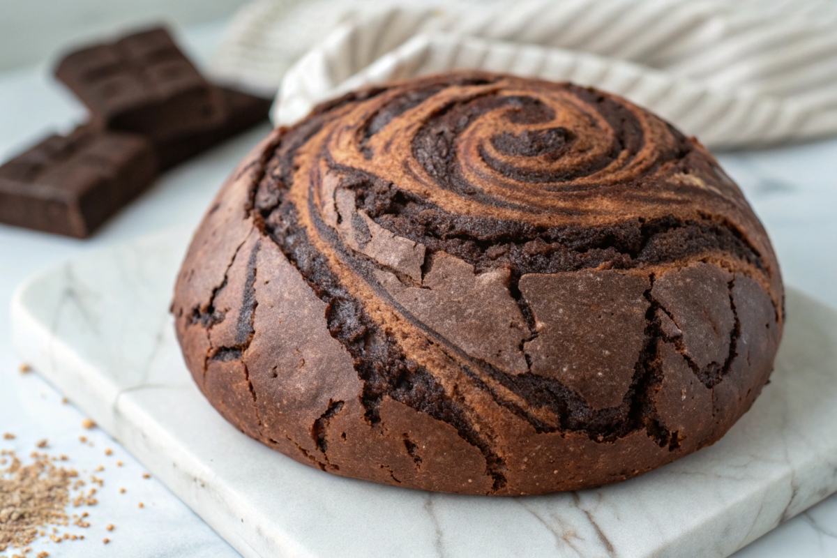 chocolate sourdough bread