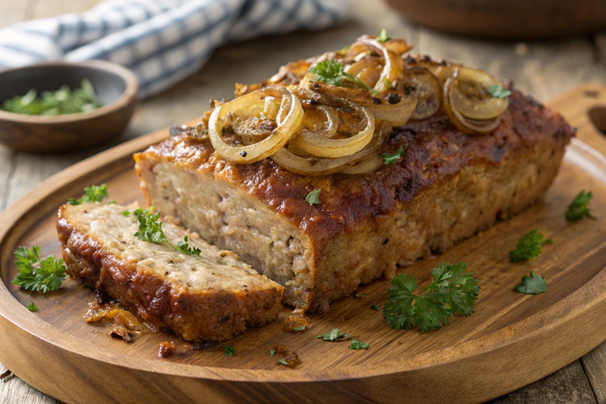 French Onion Meatloaf