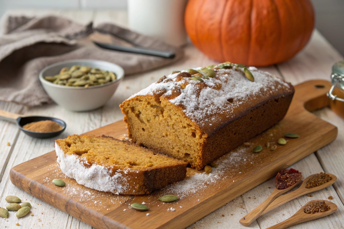 gluten free pumpkin bread