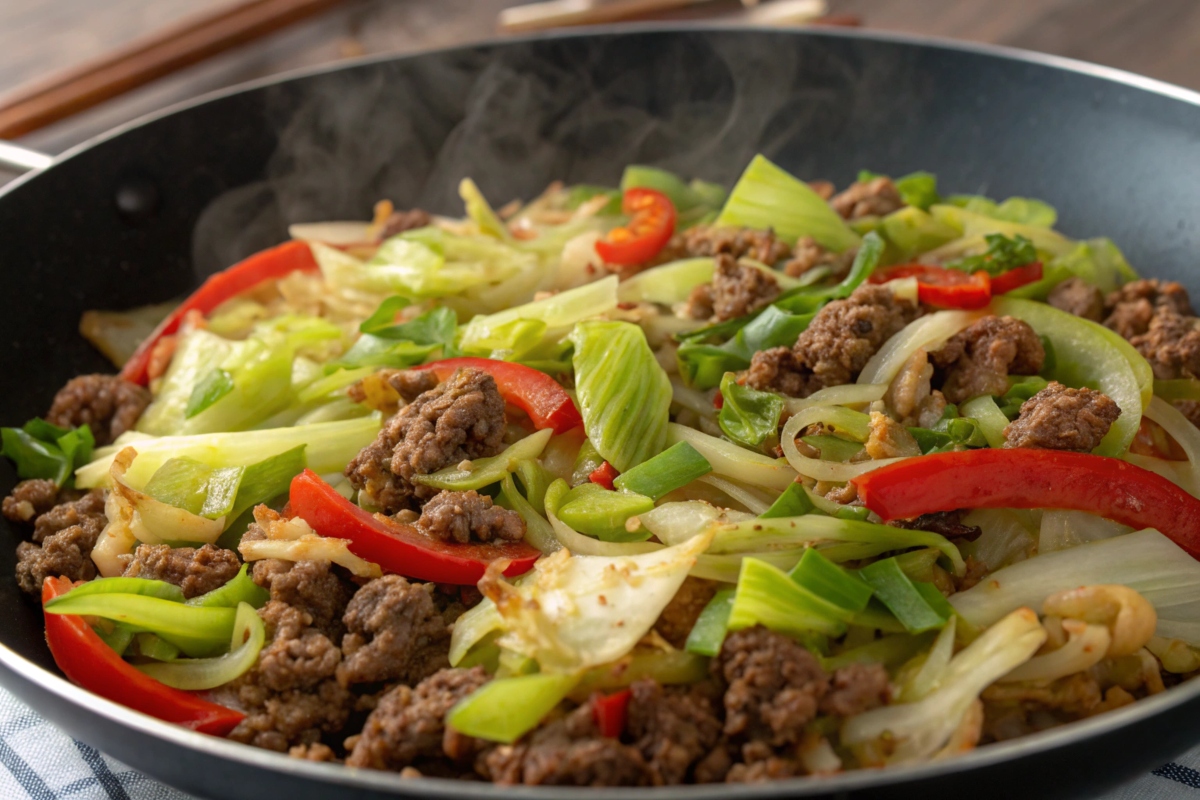 ground beef cabbage recipe