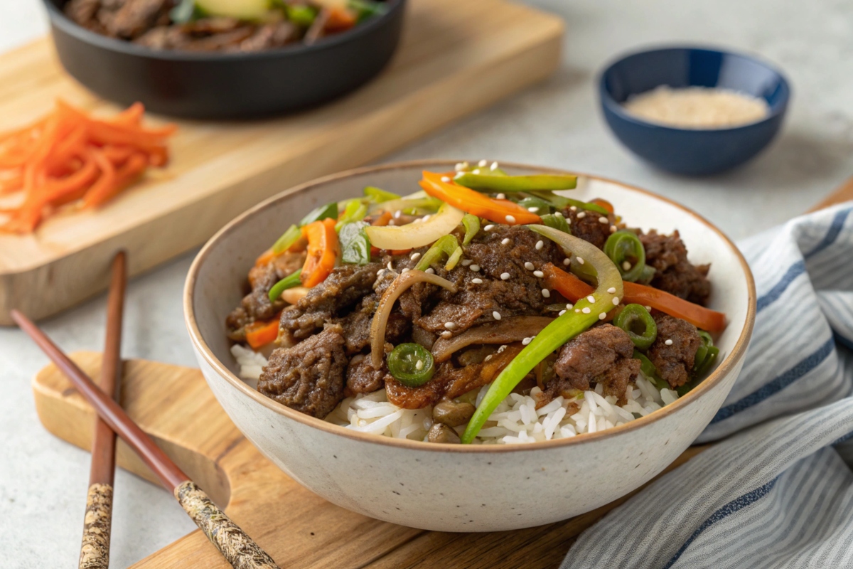 ground beef bulgogi recipe