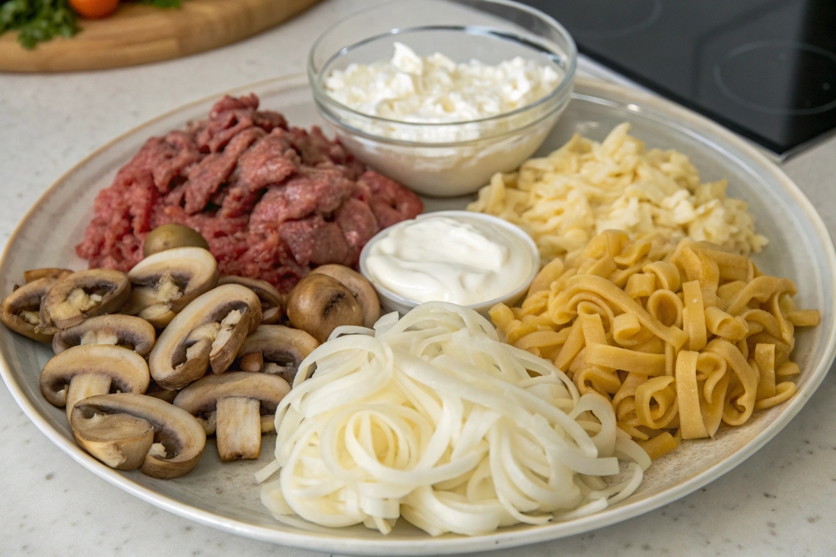 Ground Beef Stroganoff Recipe