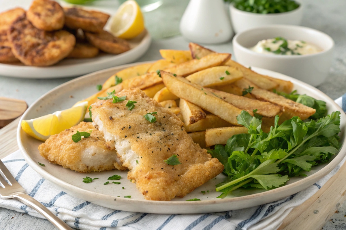 lectin-free fish & chips recipe