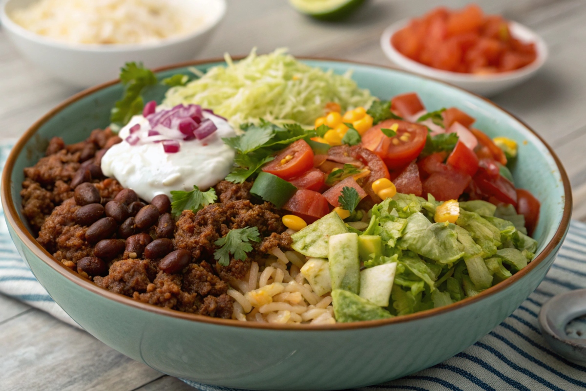 taco bowl recipe