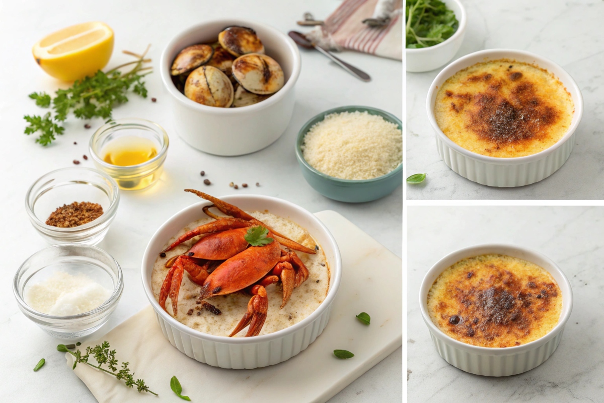 crab brûlée recipe