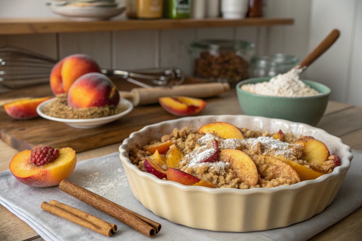 Peach Crumble Recipe