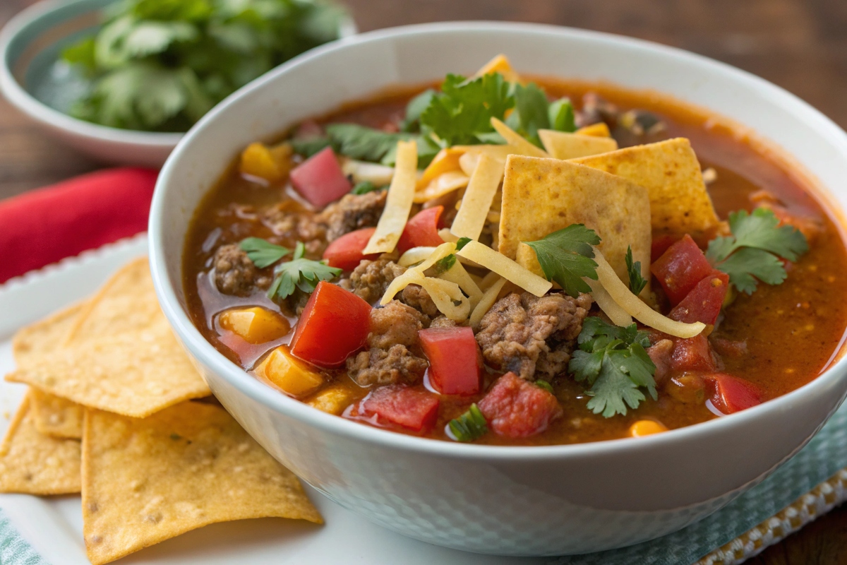 Taco Soup Frios Recipe