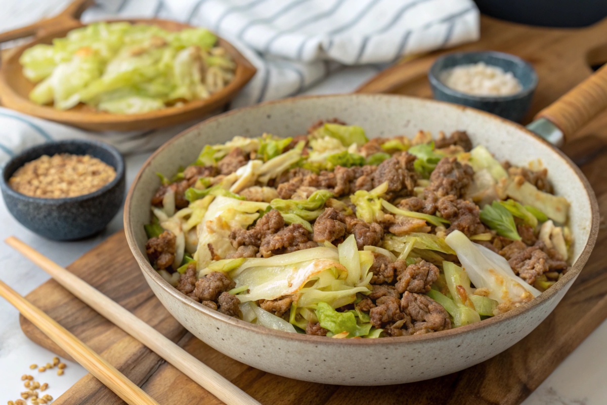 ground beef cabbage recipe