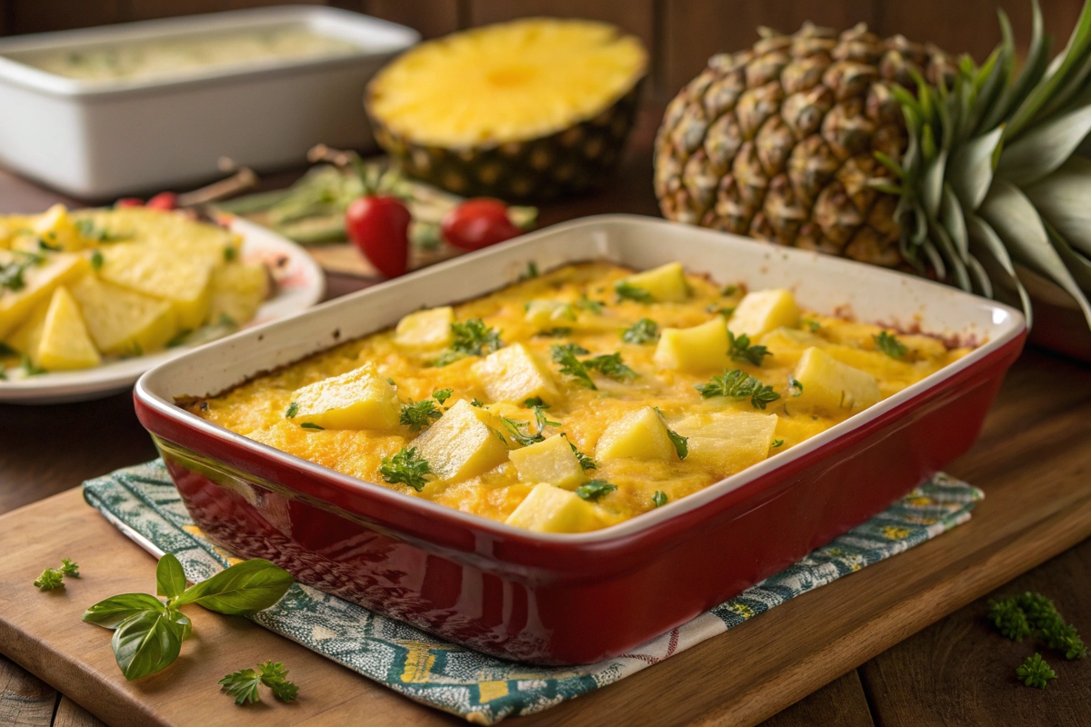 pineapple casserole