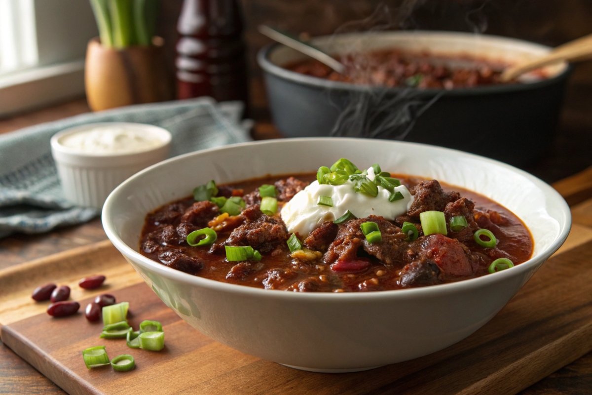 venison chili recipe