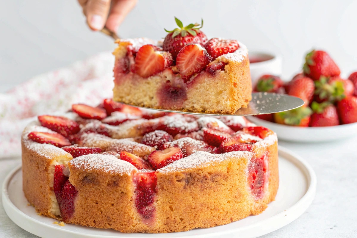 strawberry cake recipe