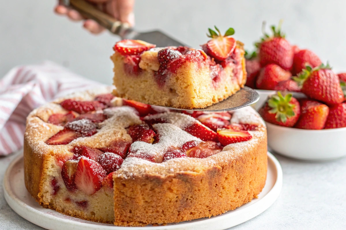 strawberry cake recipe