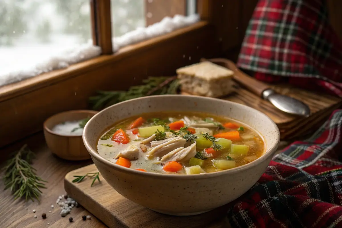 chicken drumstick soup