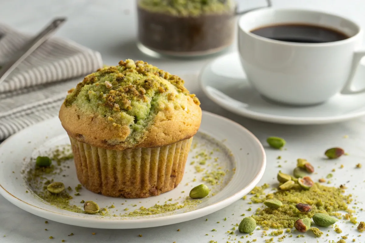 pistachio muffin recipe