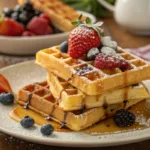 french waffles batter