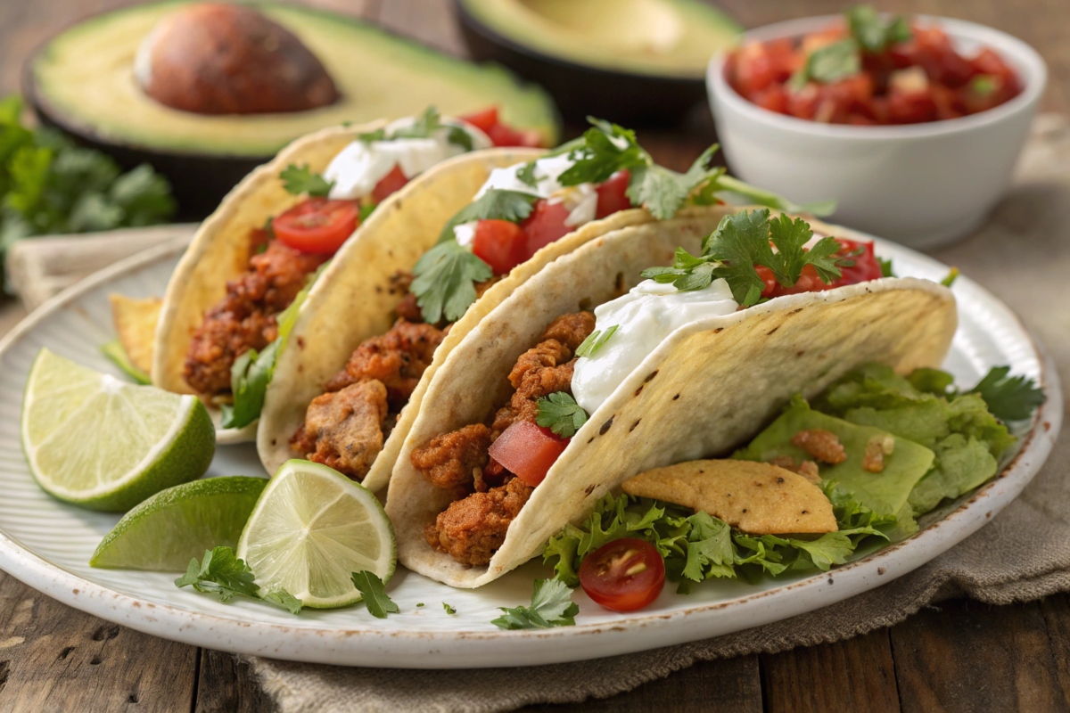 ground chicken tacos