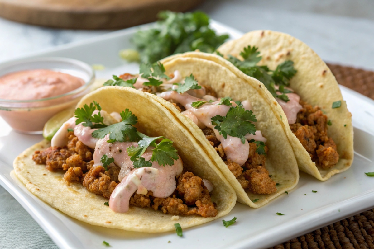 ground chicken tacos