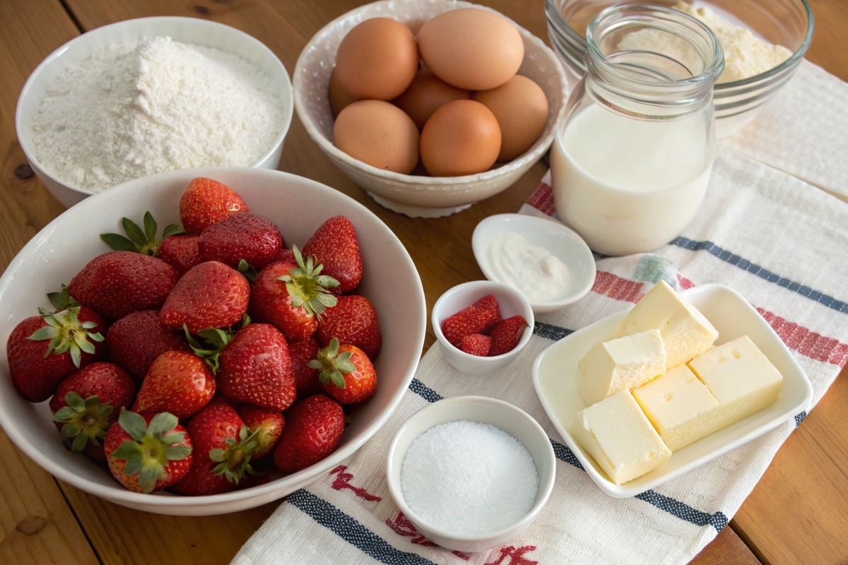 strawberry cake recipe