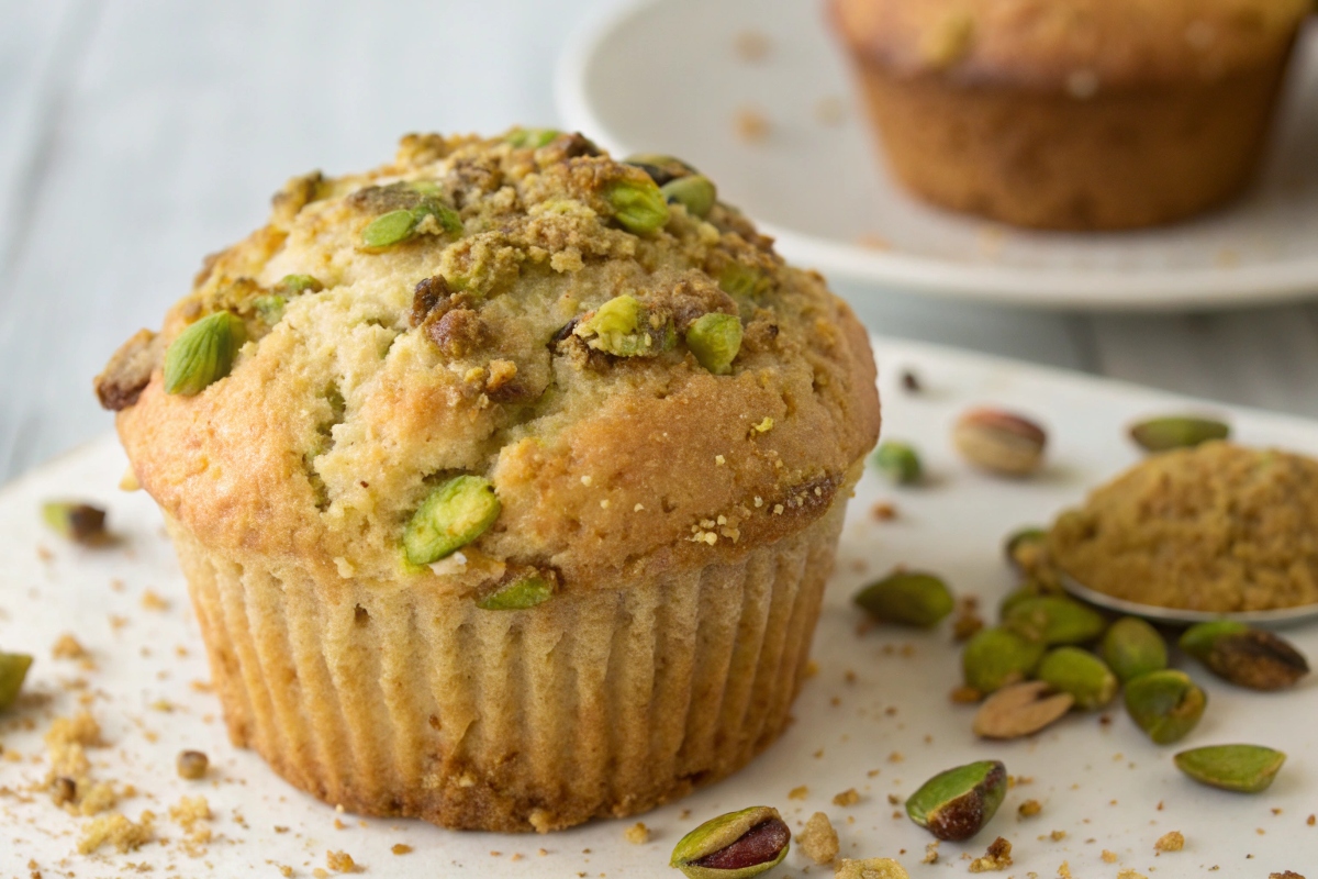 pistachio muffin recipe