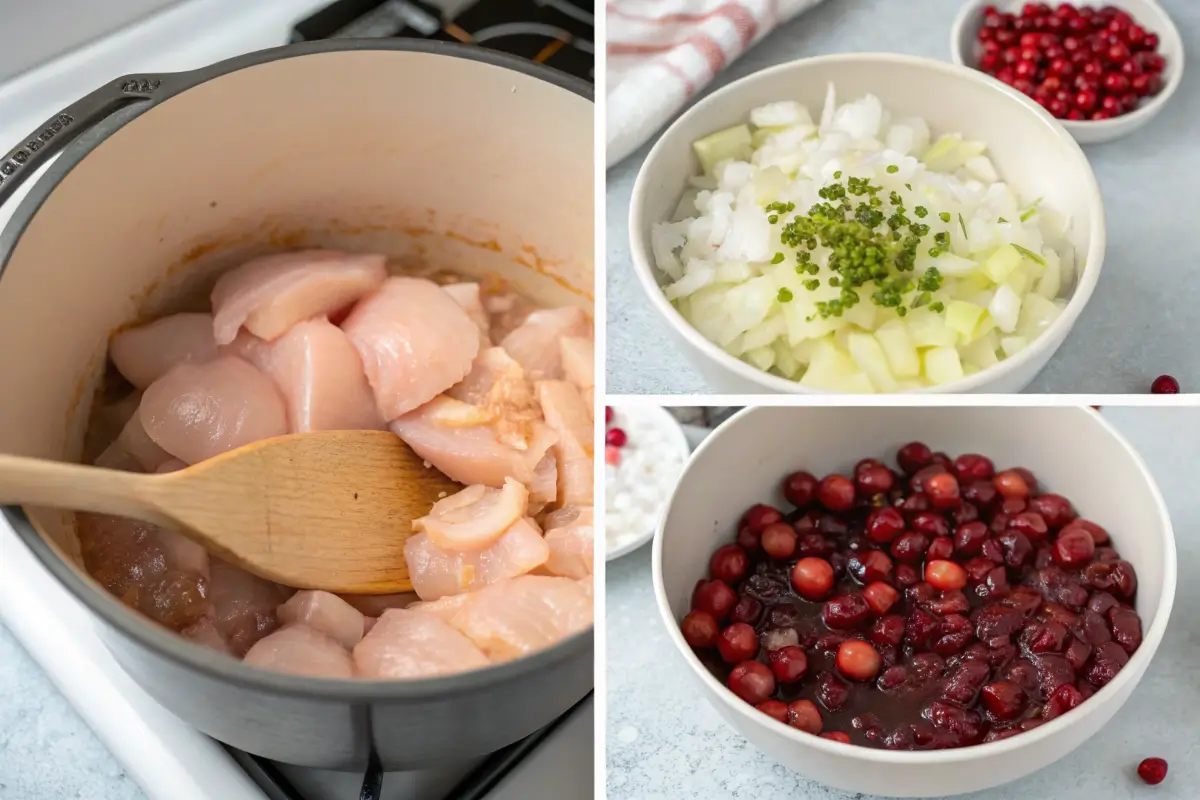 Step-by-Step Cooking Instructions for Turkey Cranberry Chili Recipe